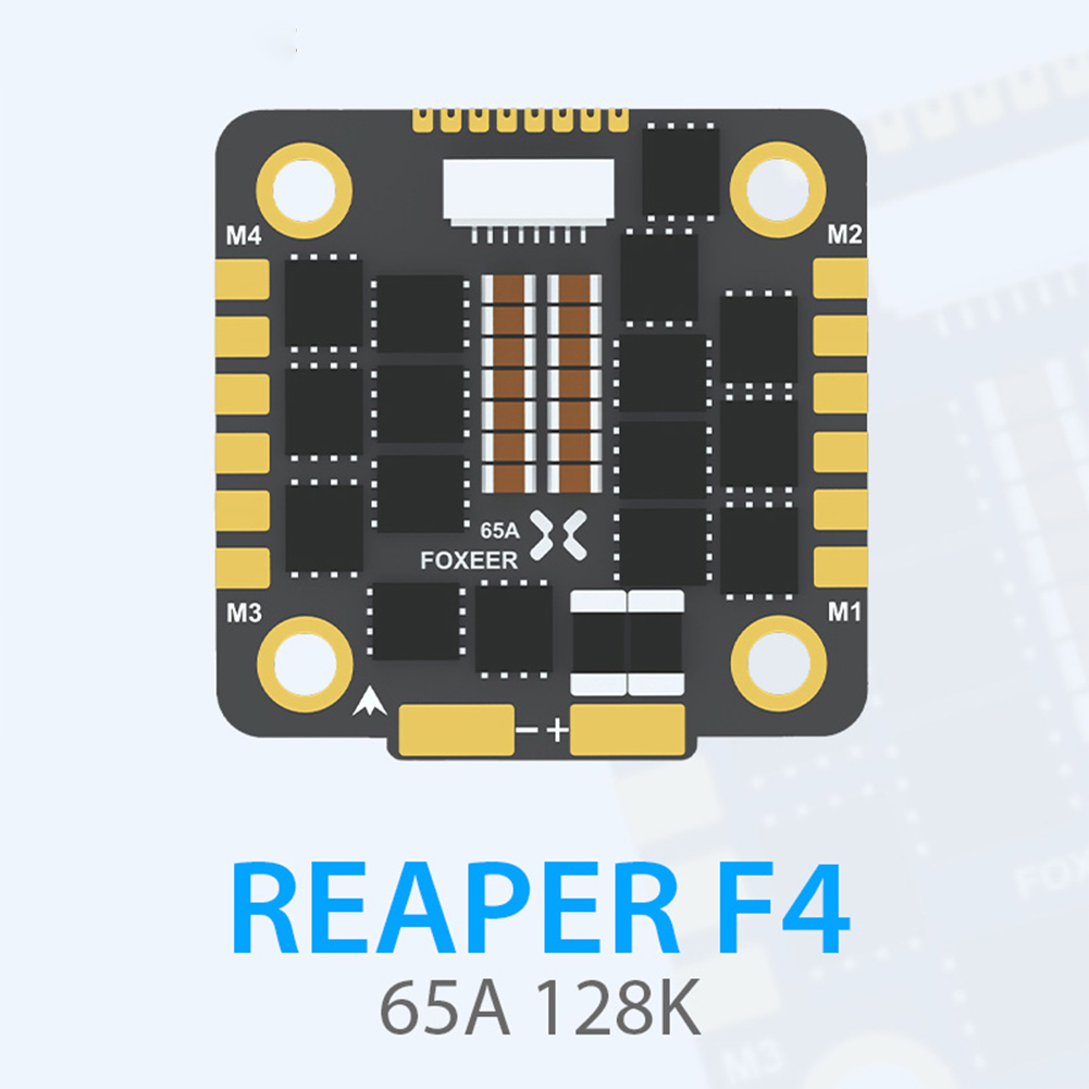 Foxeer Reaper F4 128K 65A Esc - Foxeer Reaper 비행 컨트롤러 스택 RC