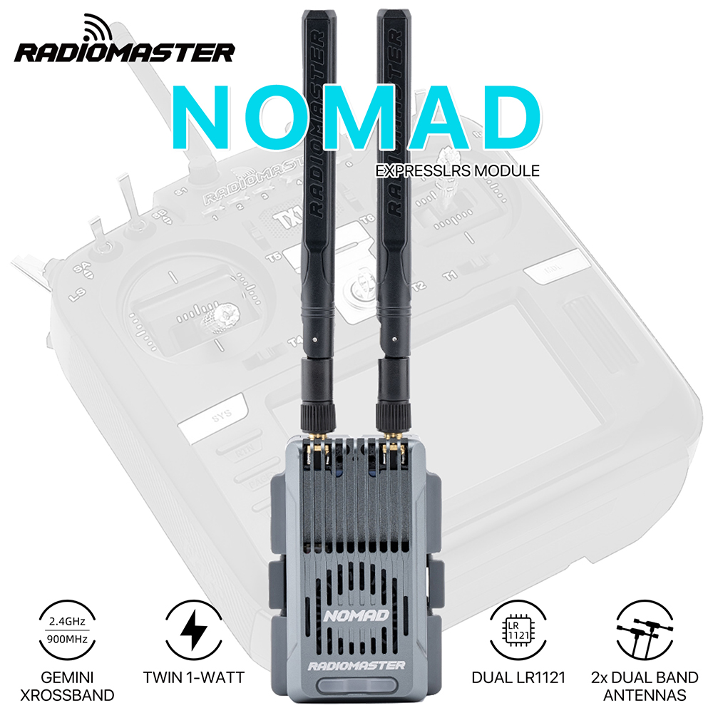 Radiomaster Nomad 듀얼 밴드 Gemini - Radiomaster Ranger 2.4Ghz Elrs Module 리뷰 및 가격