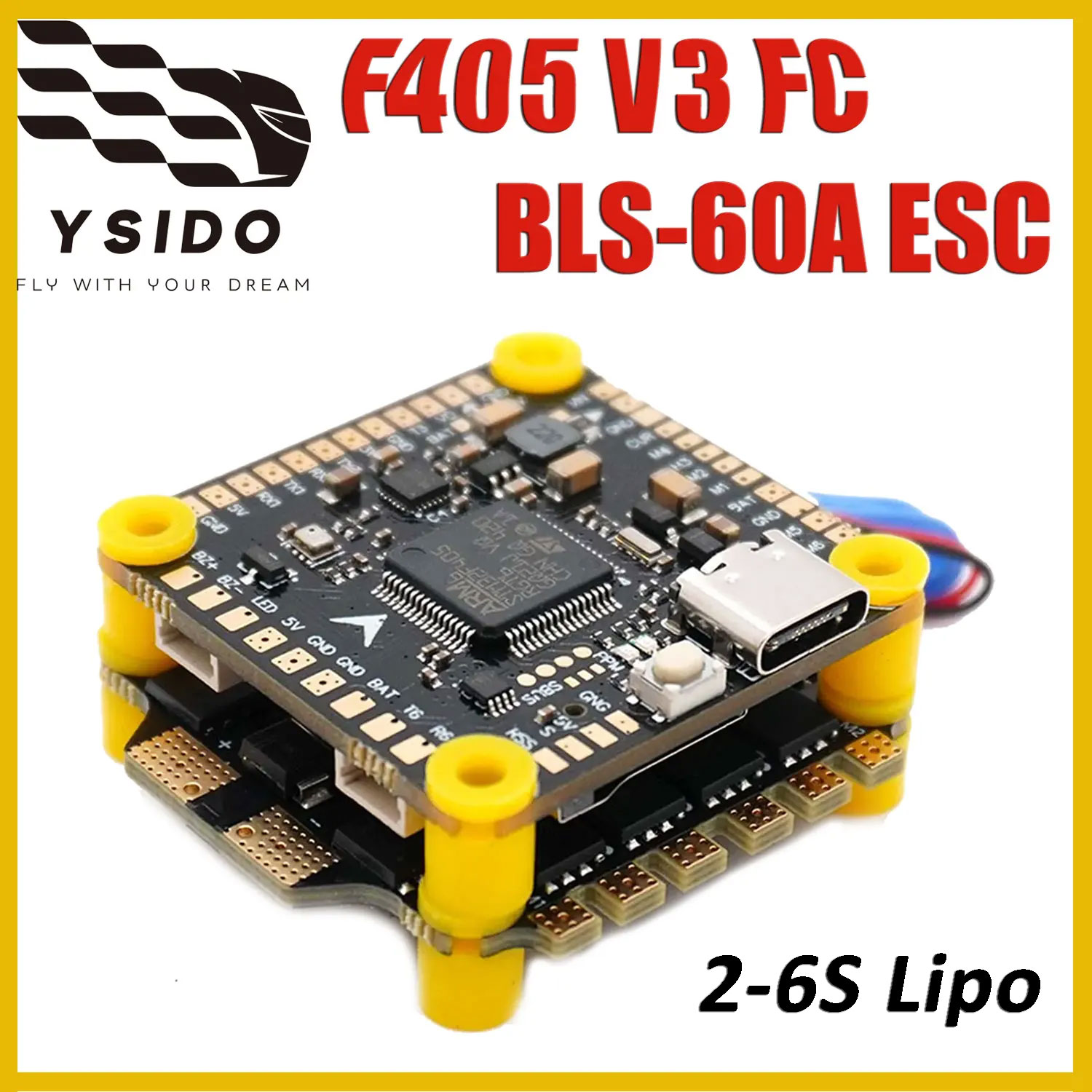 YSIDO F405 V3 비행 컨트롤러 BLS60A 4 - Mateksys Flight Controller F405 Wte 리뷰 및 가격